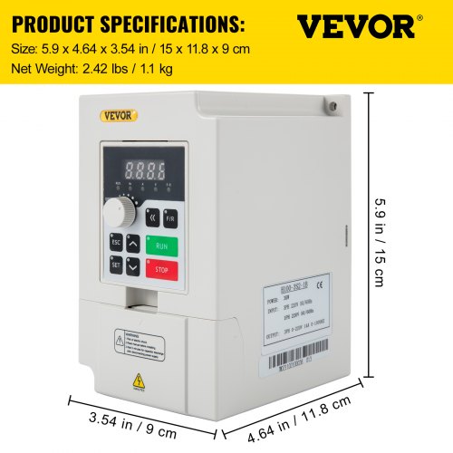 Variable Frequency Drive AC 220V Input 3KW Variable Frequency CNC Drive