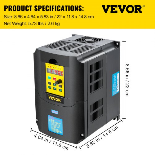 Variable Frequency Drive AC 220V Input 4KW Variable Frequency CNC Drive