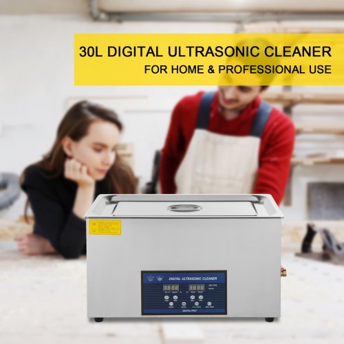 30L Ultrasonic Cleaner 2840khz Dual Frequency Professional Ultrasonic Parts