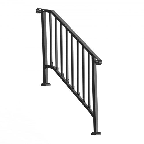 Handrails for Outdoor Steps 34 Step Stair Hand Rail Kit Transitional Iron