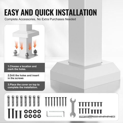 Handrails for Outdoor Steps 12 Step Stair Hand Rail Kit Transitional
