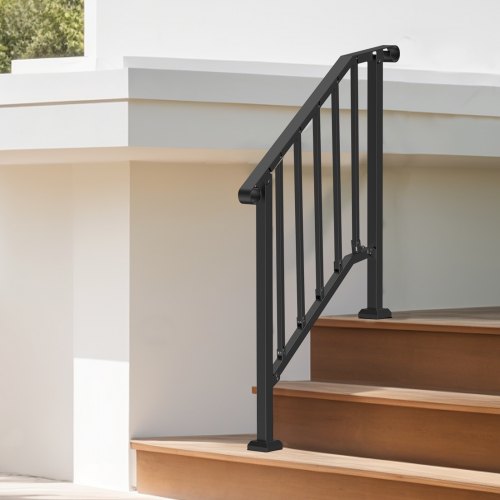 Handrails for Outdoor Steps 23 Step Stair Hand Rail Kit Transitional