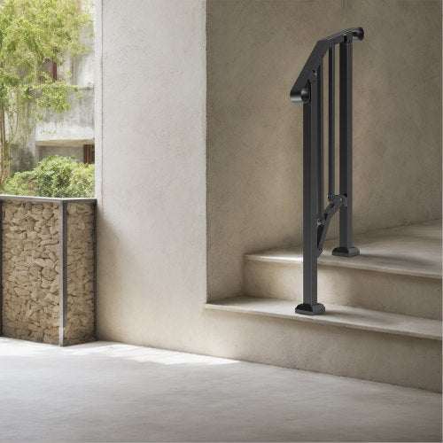 Handrails for Outdoor Steps 12 Step Stair Hand Rail Kit Transitional