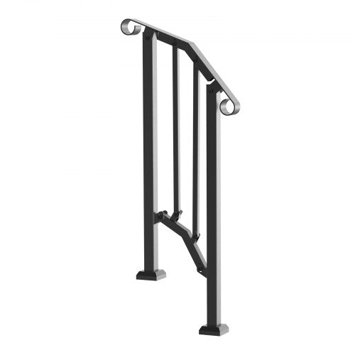 Handrails for Outdoor Steps 12 Step Stair Hand Rail Kit Transitional