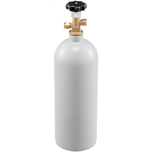 5 Lbs CO2 Tank Aluminum Gas Cylinder Brand New CO2 Cylinder with Gray Spray