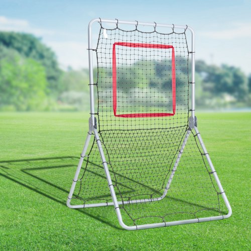Baseball And Softball Rebounder Net 35 x 6 ft PitchBack Baseball Pitching