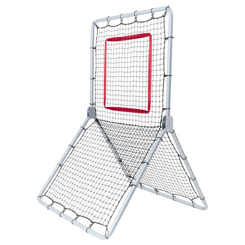 Baseball And Softball Rebounder Net 35 x 6 ft PitchBack Baseball Pitching