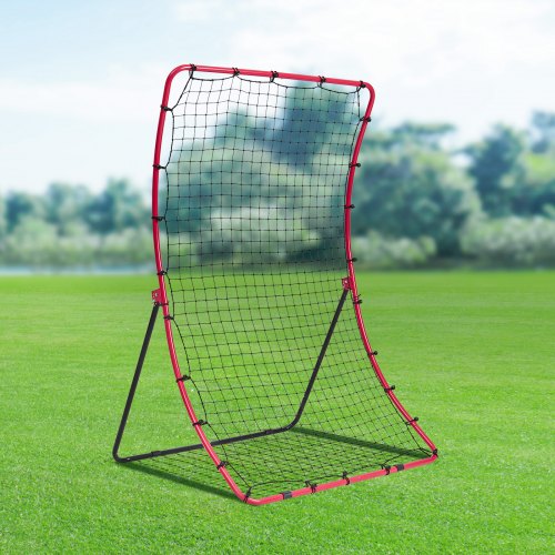 Baseball And Softball Rebounder Net 4 x 5.5 ft PitchBack Baseball Pitching