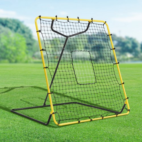 Baseball And Softball Rebounder Net 4 x 4.5 Feet PitchBack Baseball Nest
