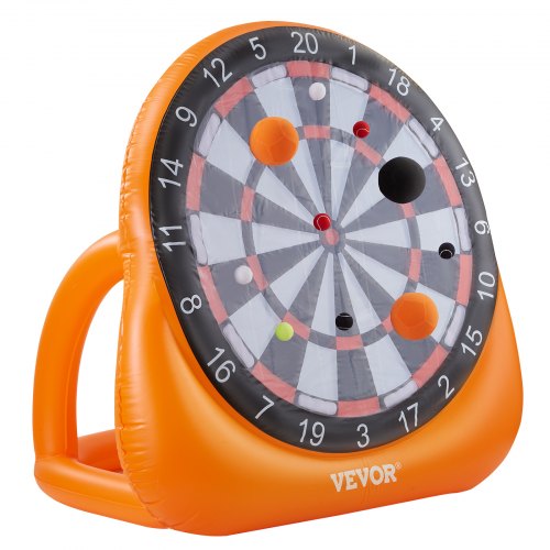 Inflatable Soccer Dart Board over 6 ft High Giant Soccer Dart Board with 4