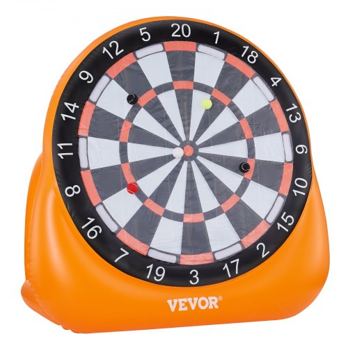 Inflatable Soccer Dart Board over 6 ft High Giant Soccer Dart Board with 4