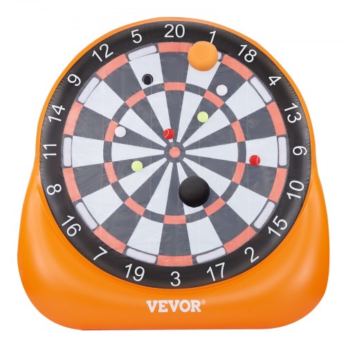 Inflatable Soccer Dart Board over 6 ft High Giant Soccer Dart Board with 4