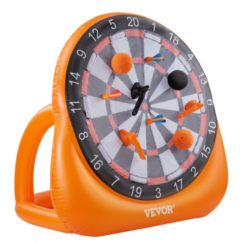 Inflatable Soccer Dart Board over 6 ft High Giant Soccer Dart Board with 4