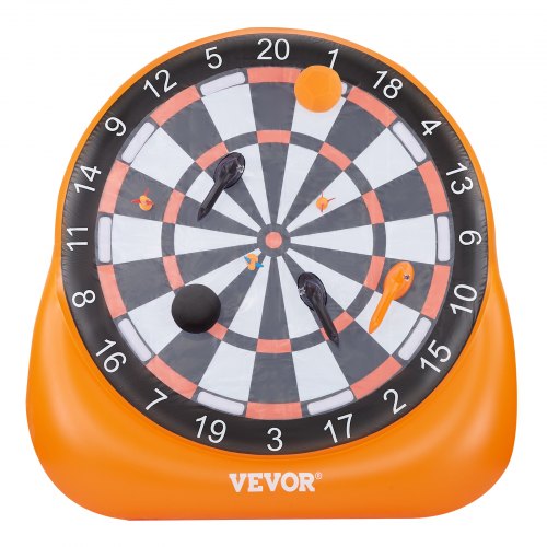 Inflatable Soccer Dart Board over 6 ft High Giant Soccer Dart Board with 4