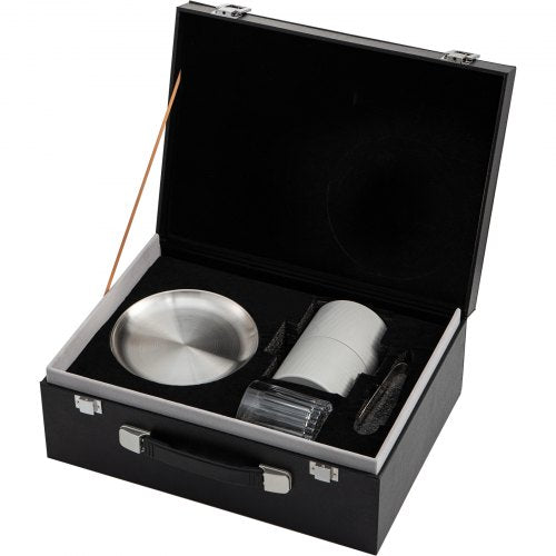 Ice Ball Press Kit Anodized 7075 Aluminum with Silicone Moulds Large Mat
