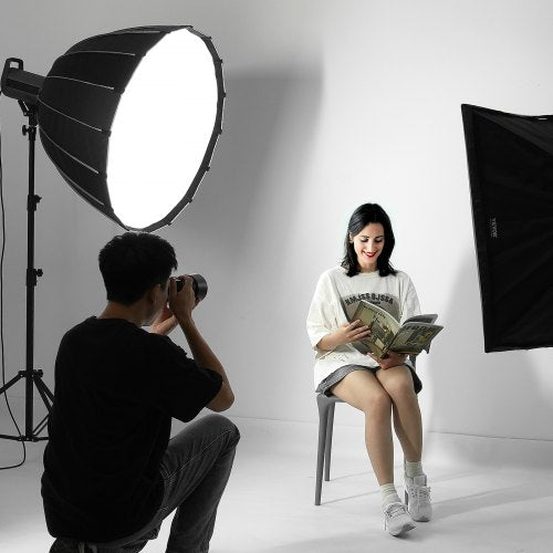 Parabolic Softbox 33 in 850 mm Quick Release and Quick Fold Lightweight
