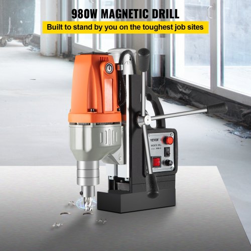 Magnetic Drill Magnetic Drilling Machine 980W Metal Drill Press High Power