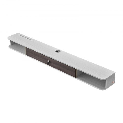 Floating TV Stand 70 in Wall Mount Entertainment Center with Cable Hole