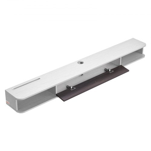 Floating TV Stand 70 in Wall Mount Entertainment Center with Cable Hole
