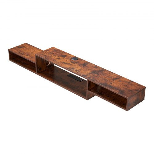 Floating TV Stand 70 Wall Mount Entertainment Center with Power Outlet