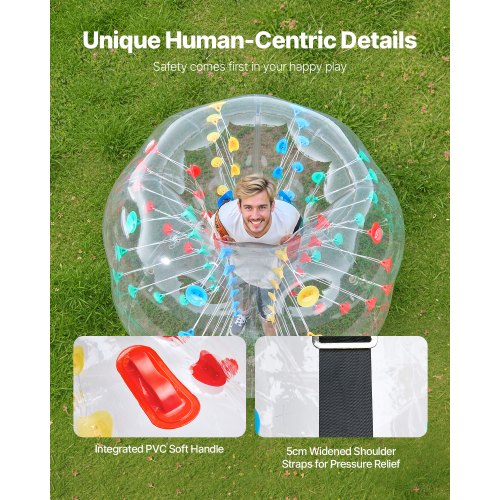 Inflatable Bumper Balls 1Pack 5FT15M Body Sumo Zorb Ball 08mm Thick