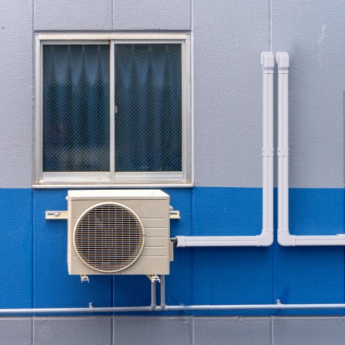 Mini Split Line Set Cover 3inch W 10Ft L PVC Decorative Pipe Line Cover