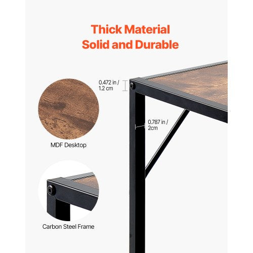 Narrow Console Table 417 Behind Couch Table with Power Outlets 2Tier