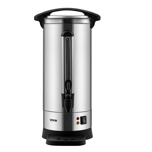 Commercial Coffee Urn 110 Cup Stainless Steel Coffee Dispenser Fast Brew – 4L