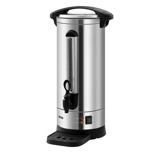 Commercial Coffee Urn 110 Cup Stainless Steel Coffee Dispenser Fast Brew – 4L