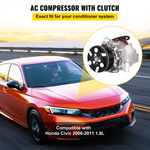 AC Compressor Clutch for Honda Civic 18L 20062011