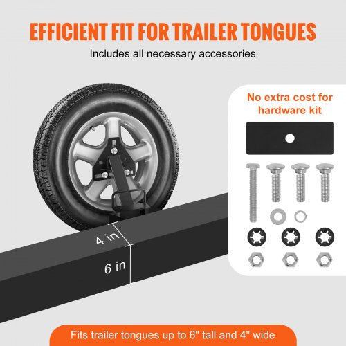 Spare Tire Carrier Trailer Spare Tire Mount 160 lbs Capacity Utility