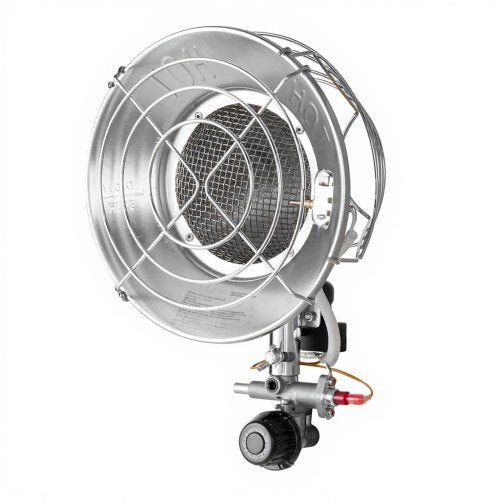 Propane Tank Top Heater with Portable Trolley 15000 BTU Rapid Heating