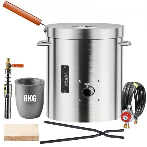 Propane Melting Furnace Kit 8KG18lbs Gas Metal Melting Furnace Kit