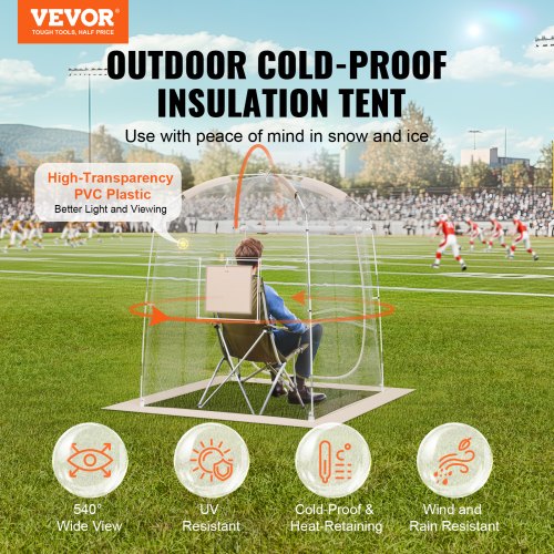 Sports Tent 1 Person Instant Tent Shelter Weatherproof Pod Outdoor Bubble