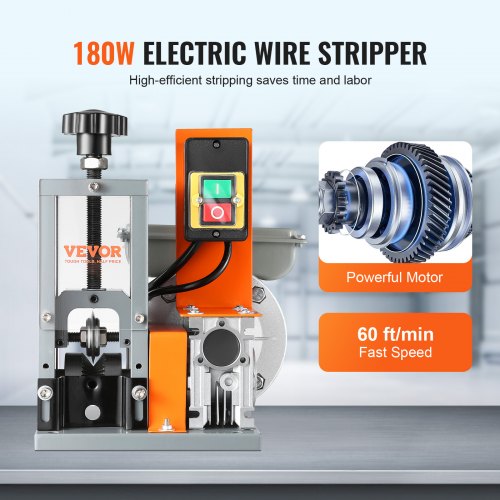 Electric Cable Stripping Tool 006118 Motorized Wire Stripper 180 W
