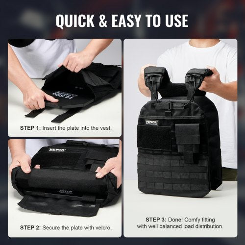 Weight Vest Plates 14.5 LB Pairs Premium Steel Weighted plates Contoured