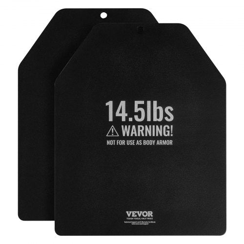 Weight Vest Plates 14.5 LB Pairs Premium Steel Weighted plates Contoured