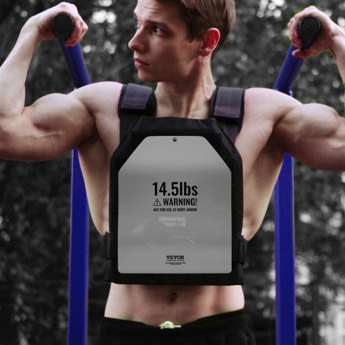 Curved Weight Vest Plates 14.5 LB Pairs Premium Steel Weighted plates