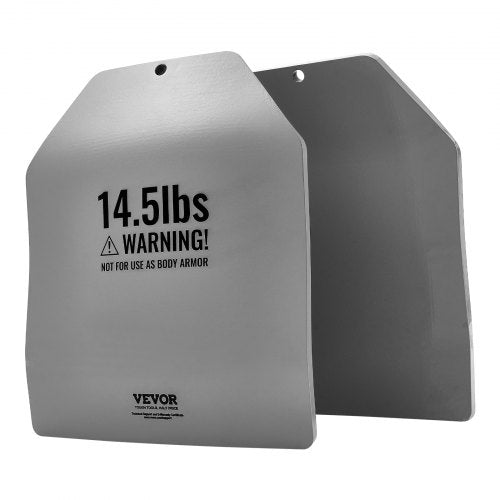 Curved Weight Vest Plates 14.5 LB Pairs Premium Steel Weighted plates