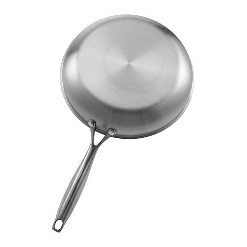 TriPly Stainless Steel Frying Pan 3 Pcs Set 8 10 12 in Cooking