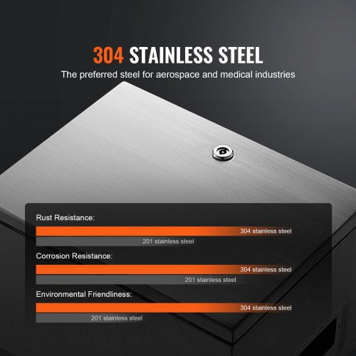 Steel Electrical Box 16x 12x 6 304 Stainless Steel Electrical Enclosure