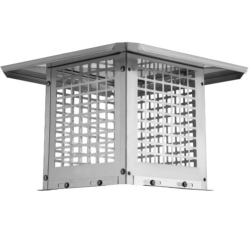 Chimney Cap 9 x 9 inch 304 Stainless Steel Fireplace Chimney Cover Not