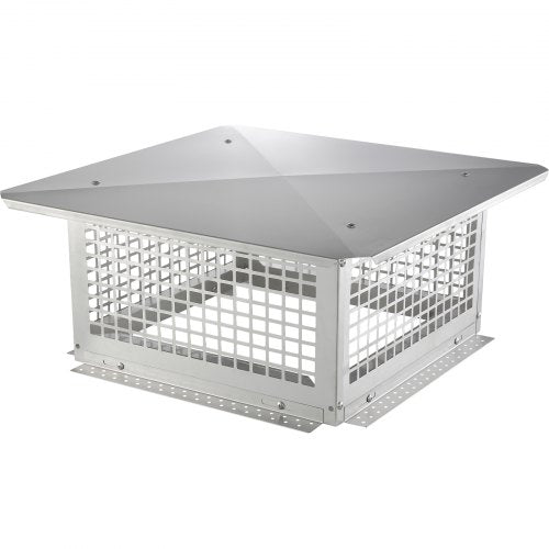 Chimney Cap 17 x 17 inch 304 Stainless Steel Fireplace Chimney Cover Not