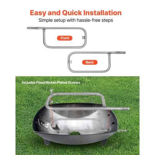 Grill Burner Tube for Weber Q200 Q220 Q2000 Q2200 Q2400 205 inch 304