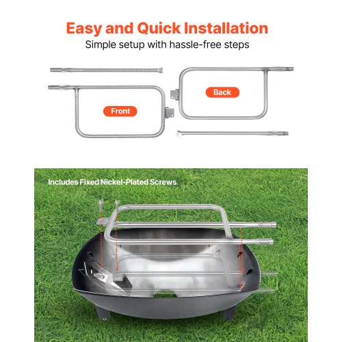 Grill Burner Tube for Weber Q3200 Q300 2013 earlier Q320 Q3000 2014