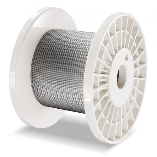 Wire Rope Kit 18 100 ft 304 Stainless Steel Cable with 124 Accessories