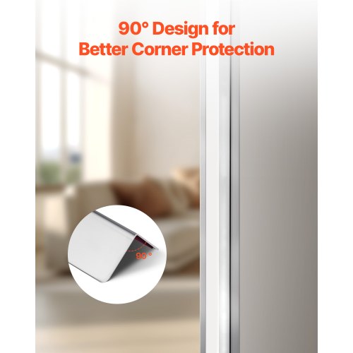 Stainless Steel Wall Corner Protector 15 x 15 x 48 inch 10 Pack Metal