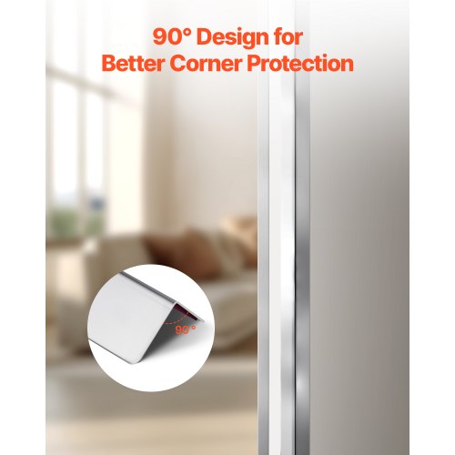 Stainless Steel Wall Corner Protector 2 x 2 x 48 inch 10 Pack Metal Corner