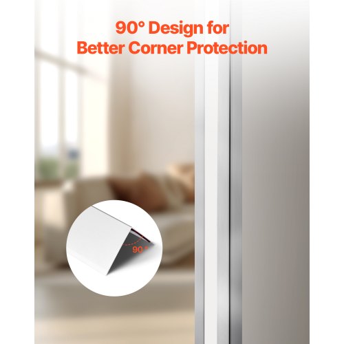 Alluminum Alloy Wall Corner Protector 2 x 2 x 48 inch 12 Pack Metal Corner