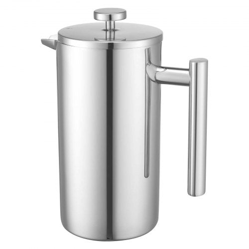 French Press Coffee Maker 51 Ounce 1.5 Liter Stainless Steel Coffee Press